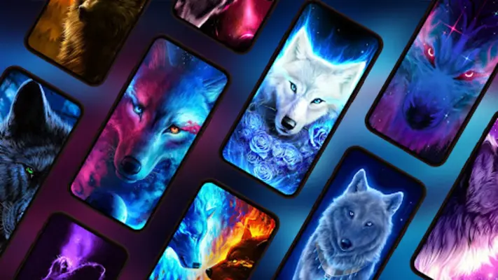 Wolf Wallpapers 4K android App screenshot 5